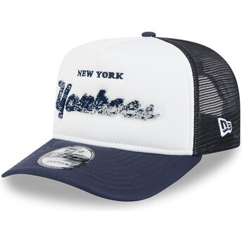 Kasketter buet marineblå snapback 9FIFTY A Frame NA Lifestyle F1 fra New York Yankees MLB af New Era