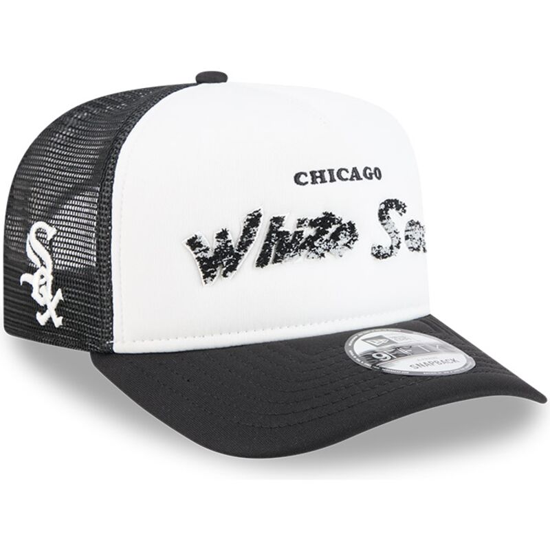 kasketter-buet-sort-snapback-9fifty-a-frame-na-lifestyle-f1-fra-chicago-white-sox-mlb-af-new-era kasketter-buet-sort-snapback-9fifty-a-frame-na-lifestyle-f1-fra-chicago-white-sox-mlb-af-new-era