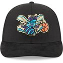 kasketter-buet-sort-snapback-9fifty-na-lifestyle-f1-fra-charlotte-hornets-nba-af-new-era