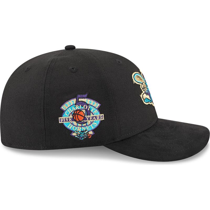 kasketter-buet-sort-snapback-9fifty-na-lifestyle-f1-fra-charlotte-hornets-nba-af-new-era