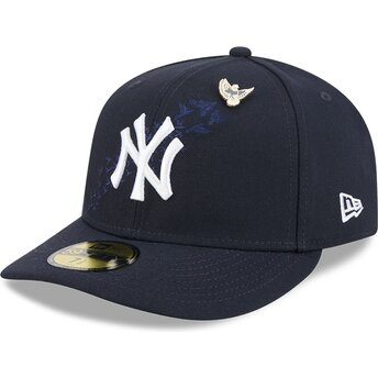 Kasketter buet marineblå tilpasset 59FIFTY Pin NA Lifestyle F1 fra New York Yankees MLB af New Era