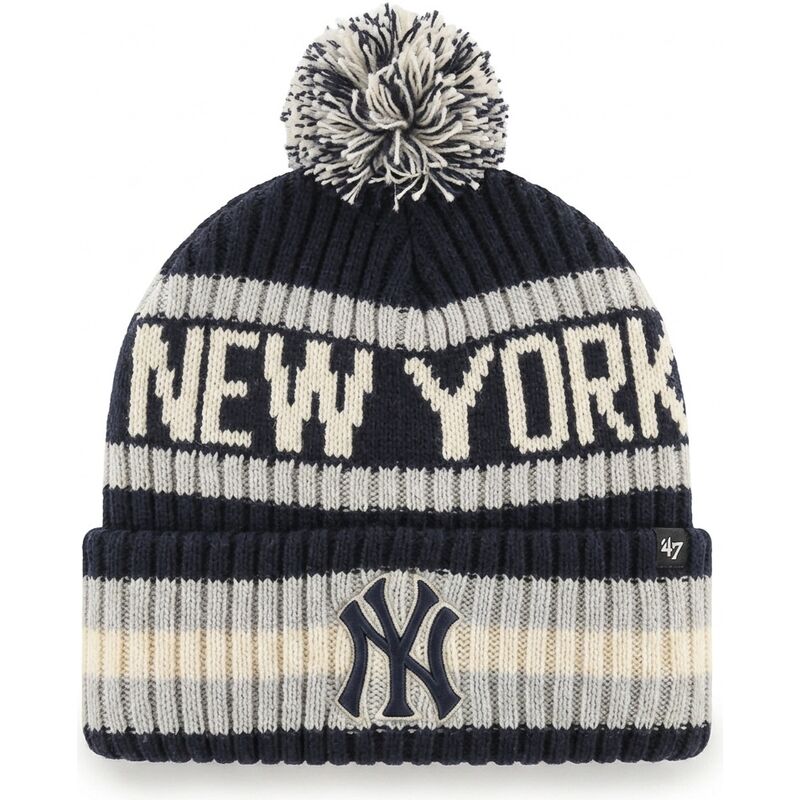 huer-pompon-marinebla-bering-cuff-knit-fra-new-york-yankees-mlb-af-47-brand huer-pompon-marinebla-bering-cuff-knit-fra-new-york-yankees-mlb-af-47-brand