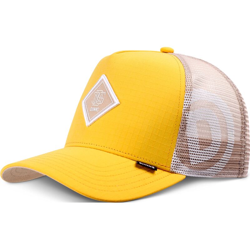 kasketter-buet-gul-snapback-hft-big-ripstop-af-djinns