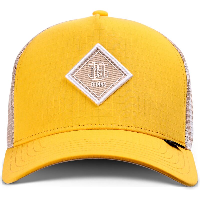 kasketter-buet-gul-snapback-hft-big-ripstop-af-djinns