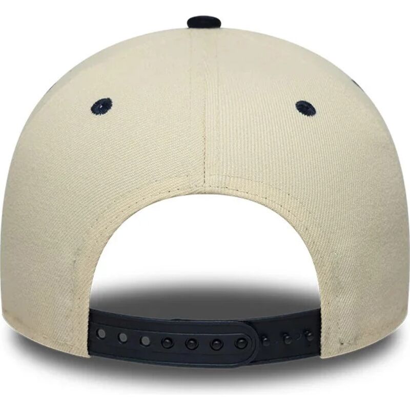 kasketter-buet-beige-snapback-e-frame-wordmark-suede-fra-new-york-yankees-mlb-af-new-era