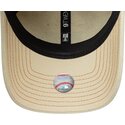 kasketter-buet-beige-justerbar-rem-9twenty-denim-fra-new-york-yankees-mlb-af-new-era