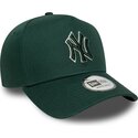 kasketter-buet-gron-snapback-e-frame-team-outline-fra-new-york-yankees-mlb-af-new-era