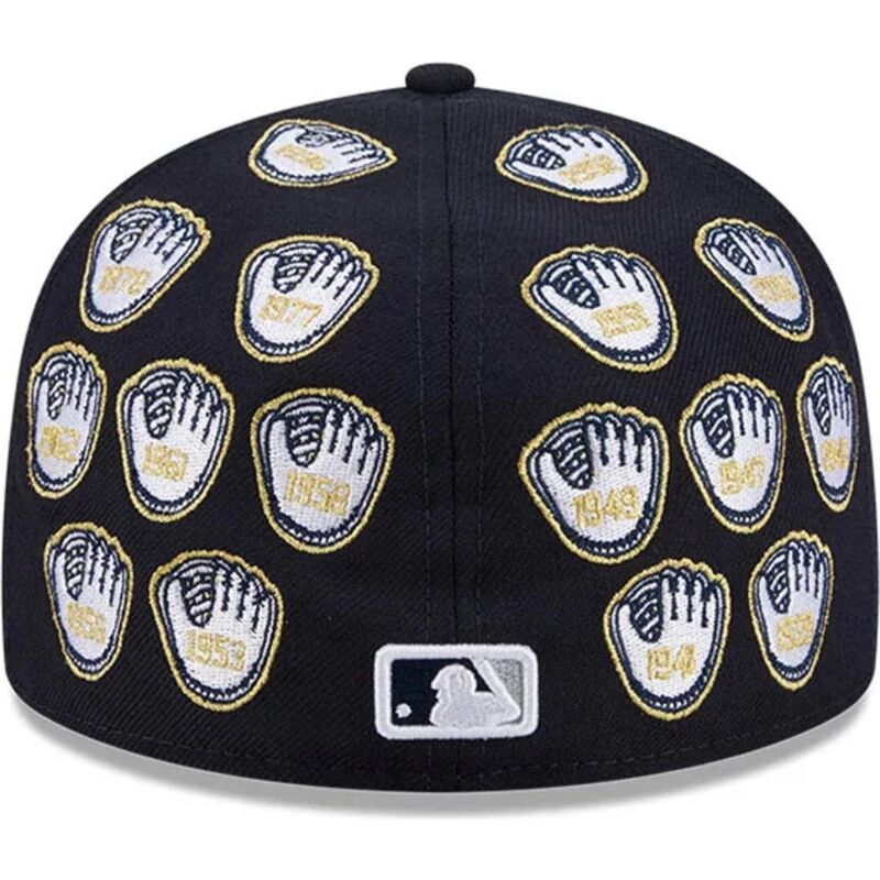 kasketter-flad-marinebla-tilpasset-59fifty-spike-lee-gloves-fra-new-york-yankees-mlb-af-new-era