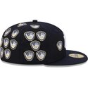 kasketter-flad-marinebla-tilpasset-59fifty-spike-lee-gloves-fra-new-york-yankees-mlb-af-new-era