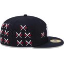 kasketter-flad-marinebla-tilpasset-59fifty-spike-lee-crossed-bats-fra-new-york-yankees-mlb-af-new-era