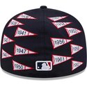 kasketter-flad-marinebla-tilpasset-59fifty-spike-lee-flags-fra-new-york-yankees-mlb-af-new-era