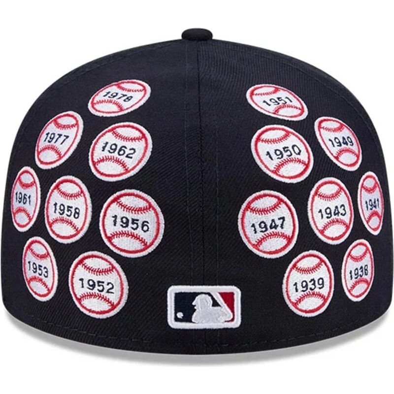 kasketter-flad-marinebla-tilpasset-59fifty-spike-lee-patches-fra-new-york-yankees-mlb-af-new-era
