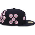 kasketter-flad-marinebla-tilpasset-59fifty-spike-lee-patches-fra-new-york-yankees-mlb-af-new-era