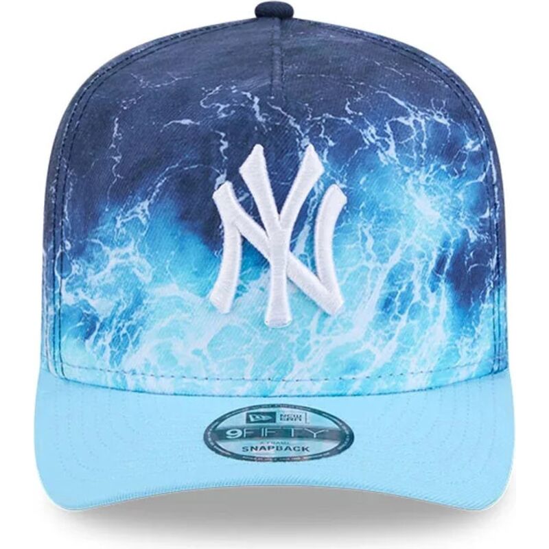 kasketter-buet-bla-snapback-9fifty-a-frame-deep-water-fra-new-york-yankees-mlb-af-new-era