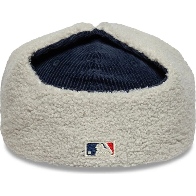 kasketter-buet-marinebla-tilpasset-59fifty-cord-dog-ear-fra-new-york-yankees-mlb-af-new-era