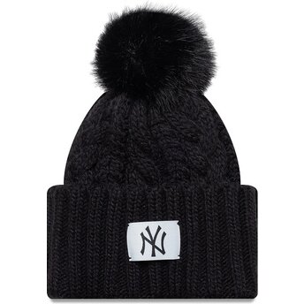 Huer pompon sort til barn Cable fra New York Yankees MLB af New Era