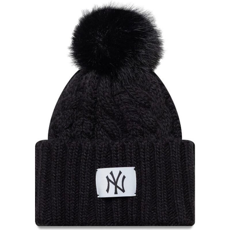 huer-pompon-sort-til-barn-cable-fra-new-york-yankees-mlb-af-new-era