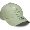 kasketter-buet-gron-justerbar-rem-9forty-league-essential-fra-los-angeles-dodgers-mlb-af-new-era
