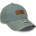kasketter-buet-bla-justerbar-rem-9twenty-denim-fra-los-angeles-dodgers-mlb-af-new-era