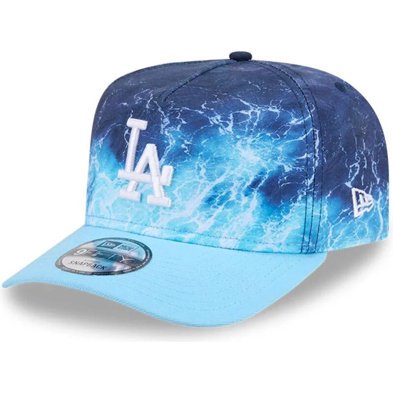kasketter-buet-bla-snapback-9fifty-a-frame-deep-water-fra-los-angeles-dodgers-mlb-af-new-era