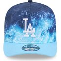 kasketter-buet-bla-snapback-9fifty-a-frame-deep-water-fra-los-angeles-dodgers-mlb-af-new-era