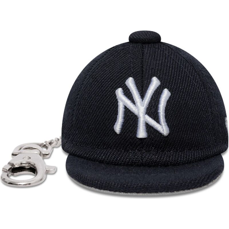tilbehor-marinebla-llavero-mini-cap-keychain-fra-new-york-yankees-mlb-af-new-era