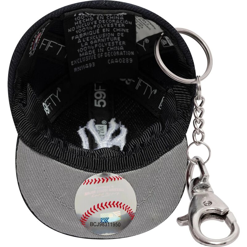 tilbehor-marinebla-llavero-mini-cap-keychain-fra-new-york-yankees-mlb-af-new-era