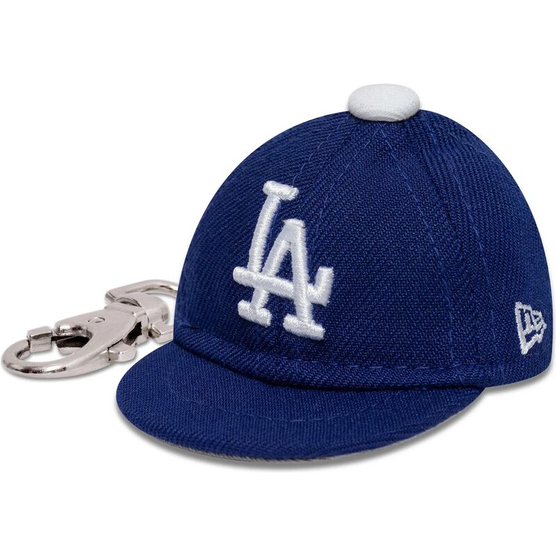 tilbehor-bla-llavero-mini-cap-keychain-fra-los-angeles-dodgers-mlb-af-new-era