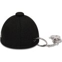 tilbehor-sort-llavero-mini-cap-chain-af-new-era