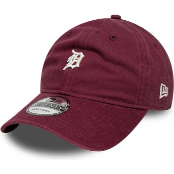Kasketter buet rød justerbar rem 9TWENTY Mini fra Detroit Tigers MLB af New Era