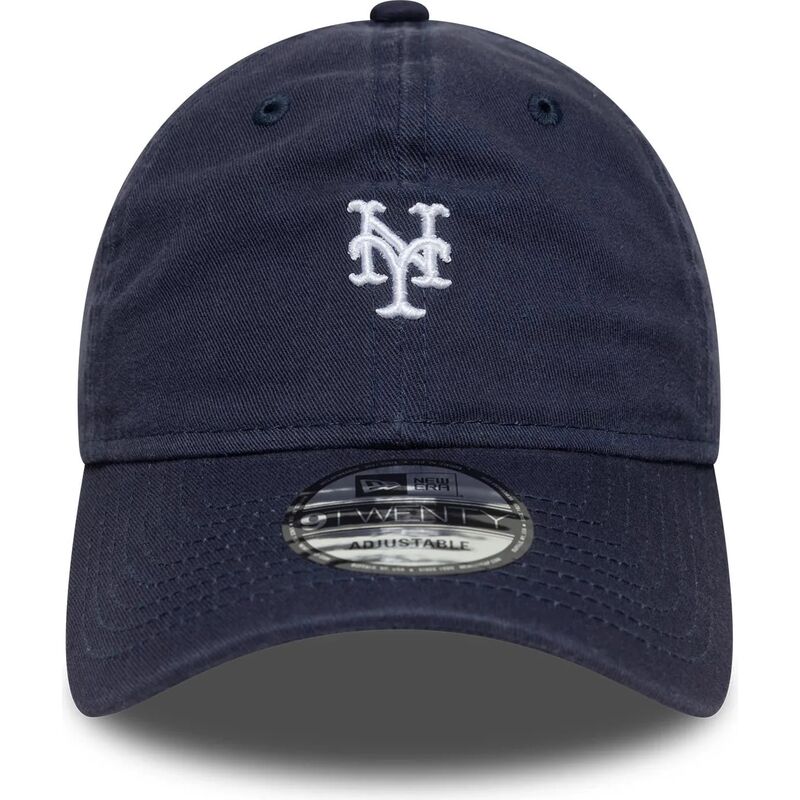 kasketter-buet-marinebla-justerbar-rem-9twenty-washed-mini-fra-new-york-mets-mlb-af-new-era kasketter-buet-marinebla-justerbar-rem-9twenty-washed-mini-fra-new-york-mets-mlb-af-new-era
