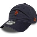 kasketter-buet-marinebla-justerbar-rem-9twenty-mini-fra-new-york-mets-mlb-af-new-era