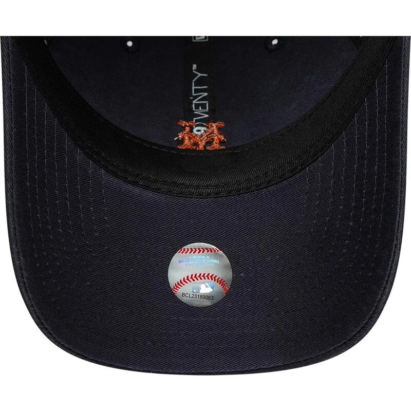 kasketter-buet-marinebla-justerbar-rem-9twenty-mini-fra-new-york-mets-mlb-af-new-era