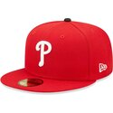 kasketter-flad-rod-tilpasset-59fifty-ac-perf-fra-philadelphia-phillies-mlb-af-new-era