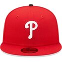 kasketter-flad-rod-tilpasset-59fifty-ac-perf-fra-philadelphia-phillies-mlb-af-new-era