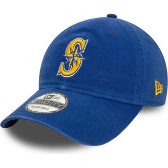 Kasketter buet blå justerbar rem 9TWENTY Core Classic fra Seattle Mariners MLB af New Era