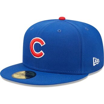 Kasketter flad blå tilpasset 59FIFTY AC Perf fra Chicago Cubs MLB af New Era