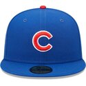 kasketter-flad-bla-tilpasset-59fifty-ac-perf-fra-chicago-cubs-mlb-af-new-era