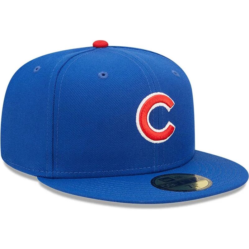 kasketter-flad-bla-tilpasset-59fifty-ac-perf-fra-chicago-cubs-mlb-af-new-era