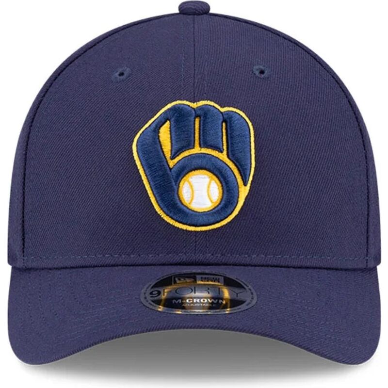 kasketter-buet-marinebla-snapback-9forty-m-crown-player-replica-fra-milwaukee-brewers-mlb-af-new-era
