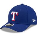 kasketter-buet-bla-snapback-9forty-m-crown-player-replica-fra-texas-rangers-mlb-af-new-era
