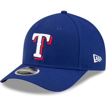Kasketter buet blå snapback 9FORTY M-Crown Player Replica fra Texas Rangers MLB af New Era