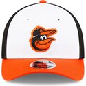kasketter-buet-orange-snapback-9forty-m-crown-player-replica-fra-baltimore-orioles-mlb-af-new-era