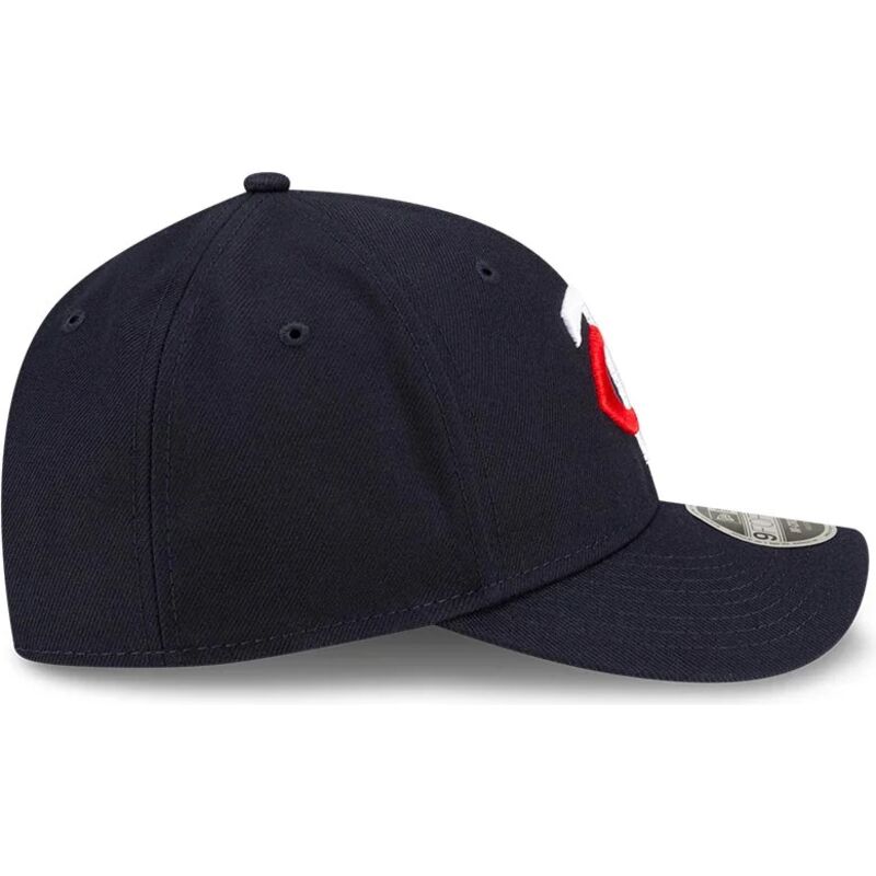 kasketter-buet-marinebla-snapback-9forty-m-crown-player-replica-fra-minnesota-twins-mlb-af-new-era