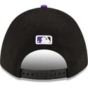 kasketter-buet-sort-snapback-9forty-m-crown-player-replica-fra-colorado-rockies-mlb-af-new-era
