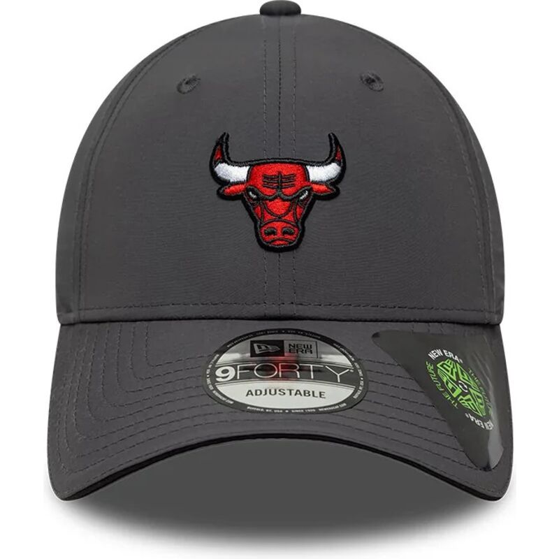 kasketter-buet-gra-justerbar-rem-9forty-recycled-fra-chicago-bulls-nba-af-new-era
