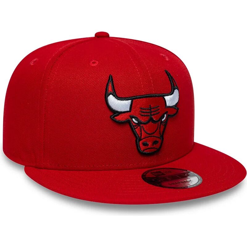 kasketter-flad-rod-snapback-9fifty-fra-chicago-bulls-nba-af-new-era