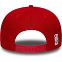 kasketter-flad-rod-snapback-9fifty-fra-chicago-bulls-nba-af-new-era