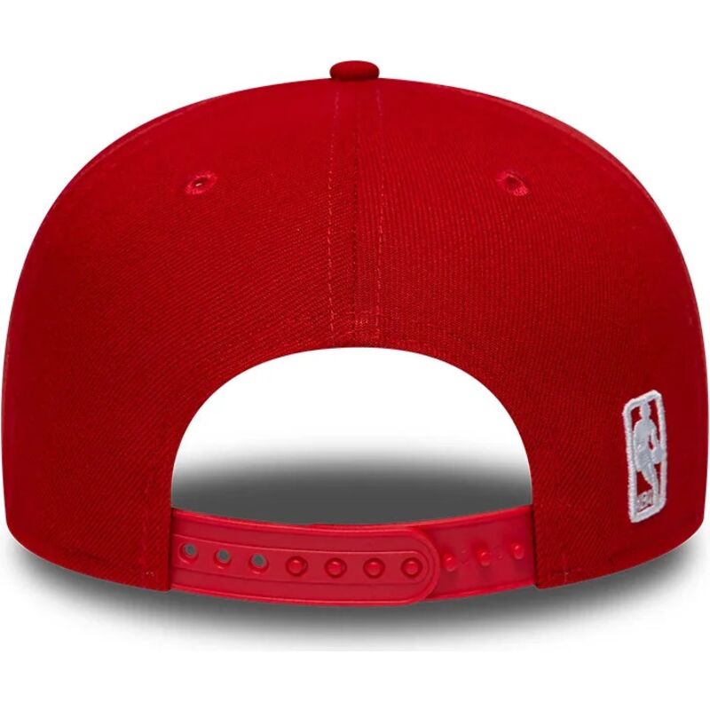 kasketter-flad-rod-snapback-9fifty-fra-chicago-bulls-nba-af-new-era