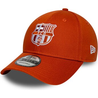 Kasketter buet orange justerbar rem 9FORTY Seasonal fra FC Barcelona LALIGA af New Era